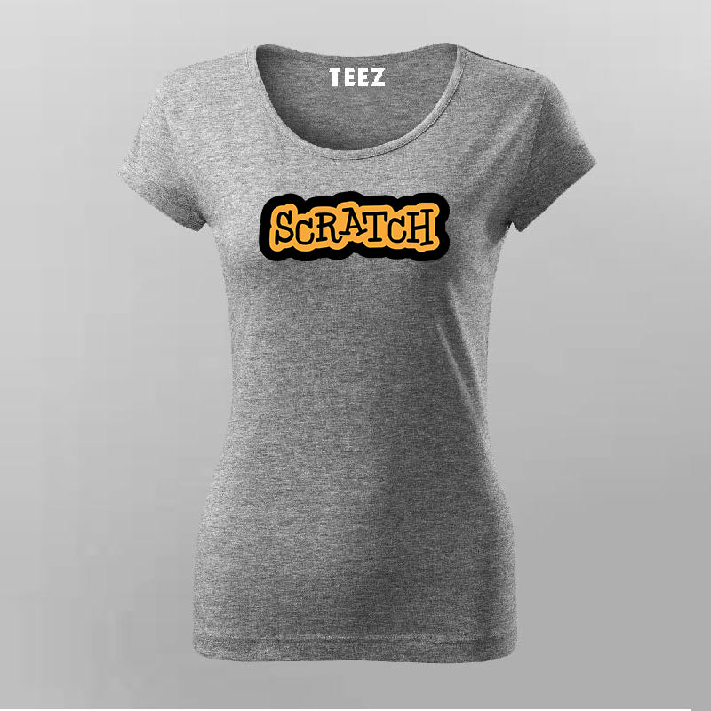 Scratch T-Shirt For Women – TEEZ.in