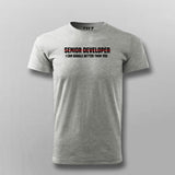 Senior Developer T-shirt For Men