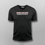 Senior Developer T-shirt For Men