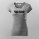 Senior Developer - Women's Tech Tee