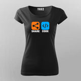 Share Code T-Shirt For Women