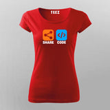 Share Code T-Shirt For Women