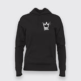 Soulful Expression: Women's Tee with Chest Logo