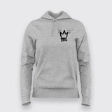 Soulful Expression: Women's Tee with Chest Logo