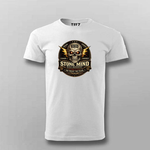 Stone Mind Men Round Neck T-shirt