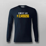 Sweet As Pi Math T-shirt For Men