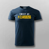Sweet As Pi Math T-shirt For Men