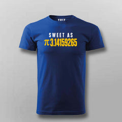Sweet As Pi Math T-shirt For Men
