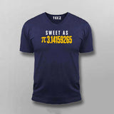 Sweet As Pi Math T-shirt For Men