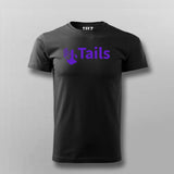 Tails Linux Dist. Men's T-Shirt - Privacy-First Computing