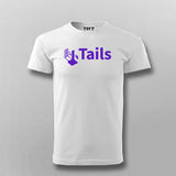 Tails Linux Dist. Men's T-Shirt - Privacy-First Computing