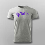 Tails Linux Dist. Men's T-Shirt - Privacy-First Computing