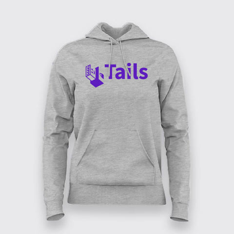 Tails Linux Distribution Hoodies For Women