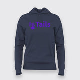Tails Linux Distribution Hoodies For Women