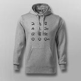 Tamil Vowels Uyir Ezhuthukkal Hoodie - Proud Tamil Wear by Teez