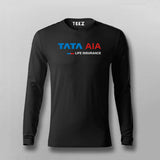 Tata Aia Life Insurance T-shirt For Men