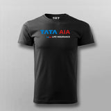 Tata Aia Life Insurance T-shirt For Men
