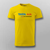 Tata Aia Life Insurance T-shirt For Men