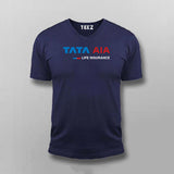 Tata Aia Life Insurance T-shirt For Men