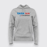 Tata Aia Life Insurance Hoodies For Women