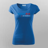 Tata Aia Life Insurance T-Shirt For Women