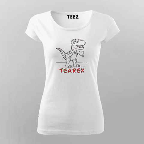 Tea Rex T-Shirt For Women