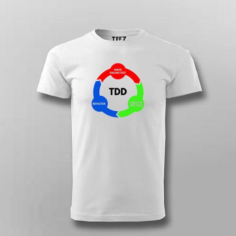 TDD Pro: Test Driven Development Men's Cotton Tee by Teez