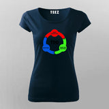 TVS Credit: Chic Finance Cotton Tee for Women by Teez