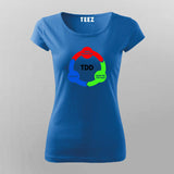 TVS Credit: Chic Finance Cotton Tee for Women by Teez