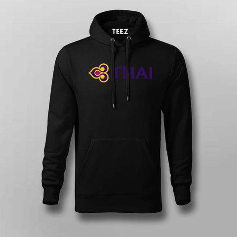 Thai Culture Logo Hoodie For Men
