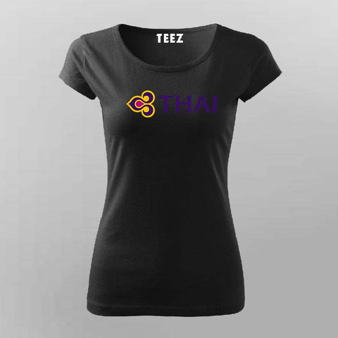 Thai Culture Logo T-shirt For Women