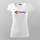 Thai Culture Logo T-shirt For Women