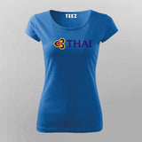 Thai Culture Logo T-shirt For Women