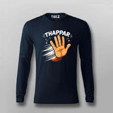 Thappar T-shirt For Men – Funny Desi Attitude Tee