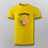 Thappar T-shirt For Men – Funny Desi Attitude Tee