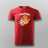 Thappar T-shirt For Men – Funny Desi Attitude Tee
