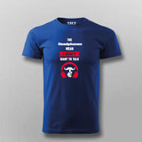 Headphones Mean No Talk Tee - Gamer Focused Wear by Teez
