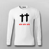 Timmy Trumpet Sin Sin Sin T-shirt For Men