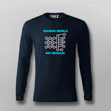 Training Models, Not Muscles - Neural Network & AI Enthusiast T-shirt For Men