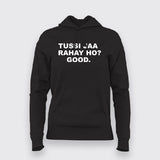 Tussi Na Jao Women's Hoodie - Trendy Bollywood Desi Art by Teez