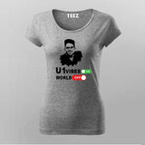U1 Vibes On World Off T-Shirt For Women