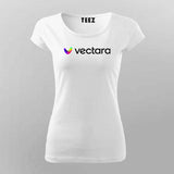 Vectara AI Logo T-shirt For Women – Developer Tech