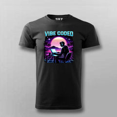 Vibe Coded Developer T-shirt For Men