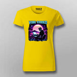 Vibe Coded Developer T-shirt For Women