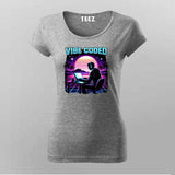 Vibe Coded Developer T-shirt For Women