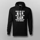 Vintage Coding For Programmer Hoodies For Men