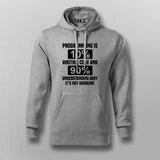 Vintage Coding For Programmer Hoodies For Men