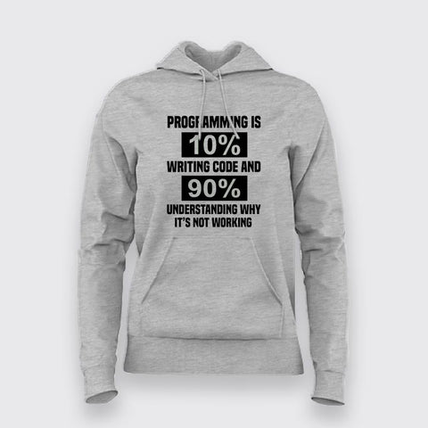 Vintage Coding Style - Women's Programmer Hoodie