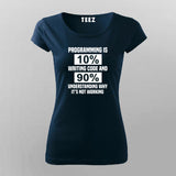 Vintage Coding For Programmer T-Shirt For Women