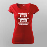 Vintage Coding For Programmer T-Shirt For Women